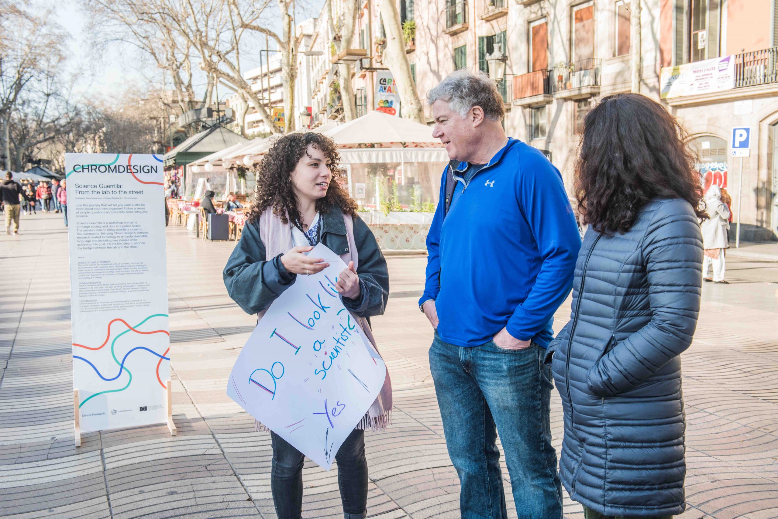 ChromDesign @ La Rambla, Science Guerrilla